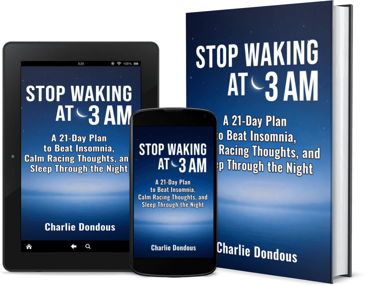 Stop Waking at 3 AM — available on Kindle, smartphone, and paperback